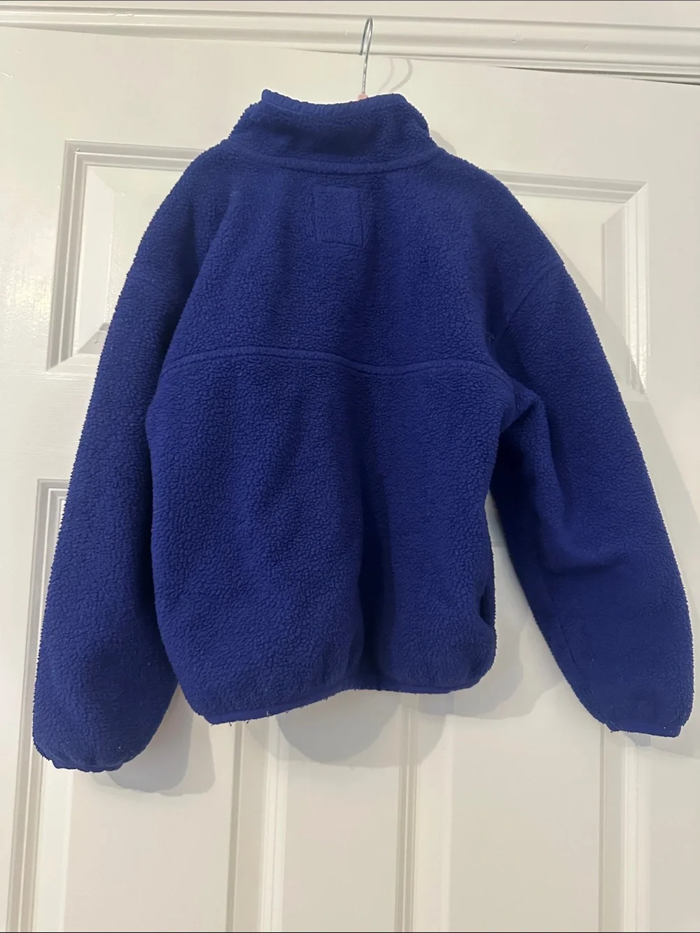 Patagonia Kids Deep Blue Snap-Pullover Fleece
